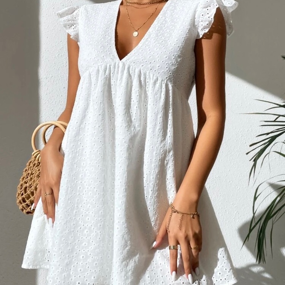 White dress from Shein NWOT